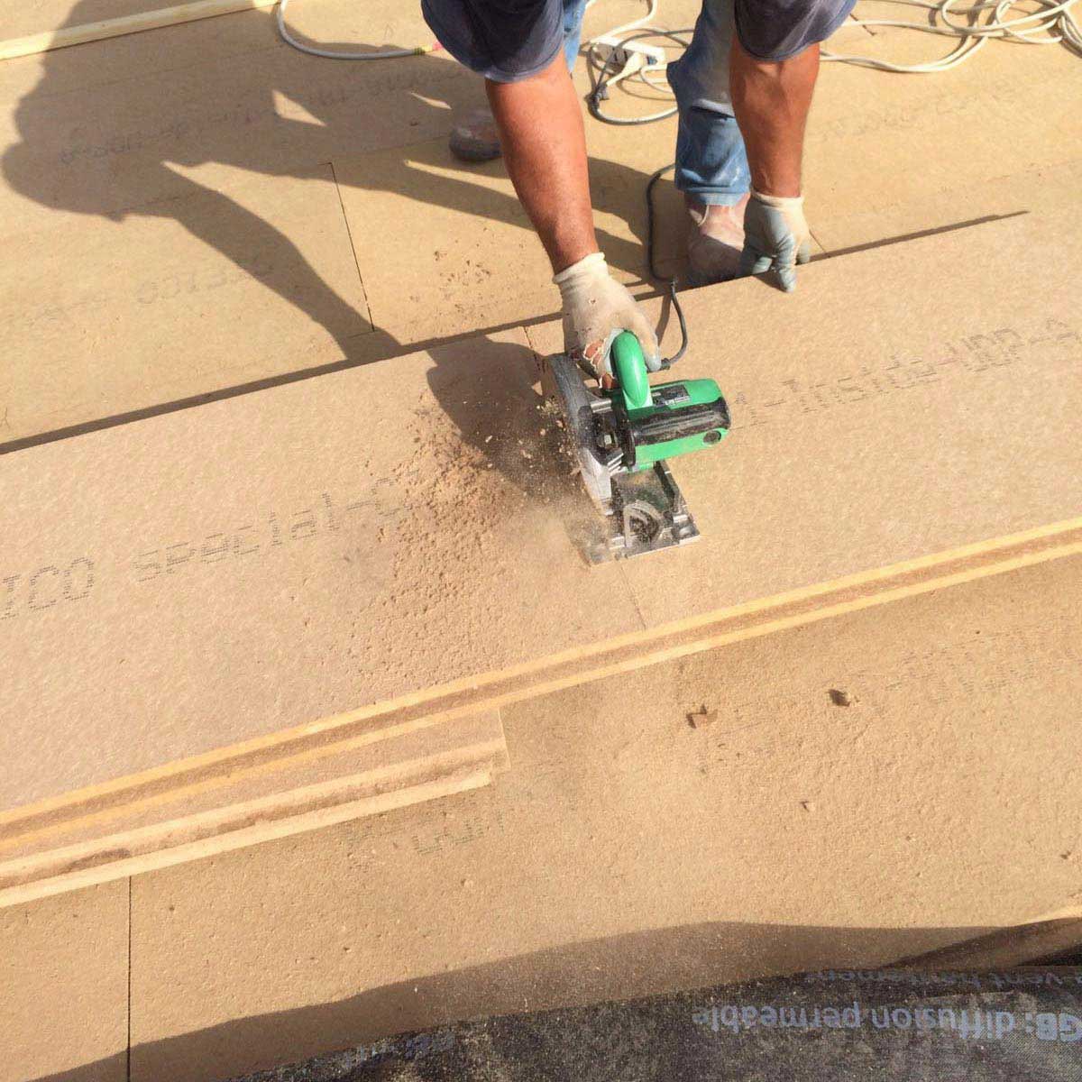Pannelli isolanti in fibra di legno FiberTherm Special dry per isolamento tetti