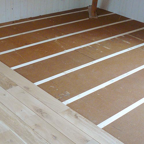 Pannelli in fibra di legno FiberTherm Floor pavimento ad isolamento termico ed acustico