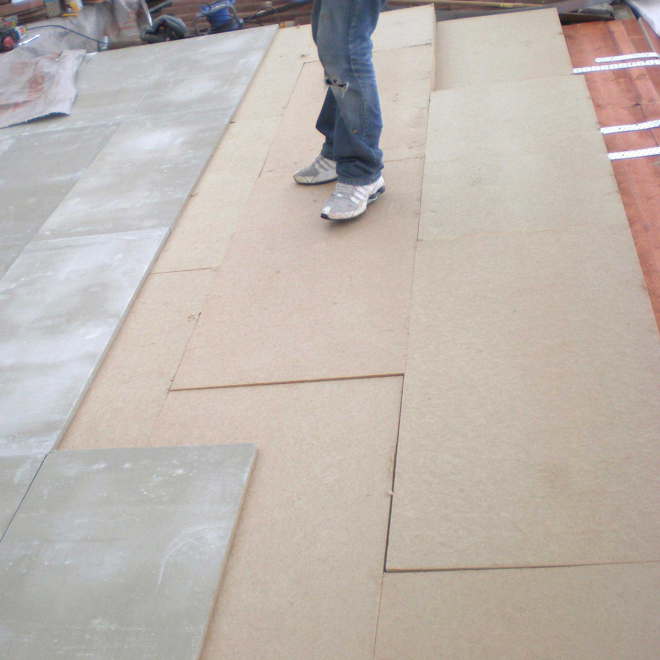 Pannelli isolanti in fibra di legno FiberTherm tetto ventilato