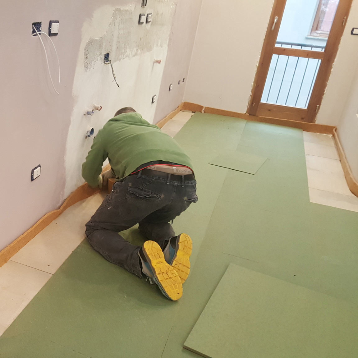 Pannelli isolanti in fibra di legno  FiberTherm Underfloor densità 250 kg/mc