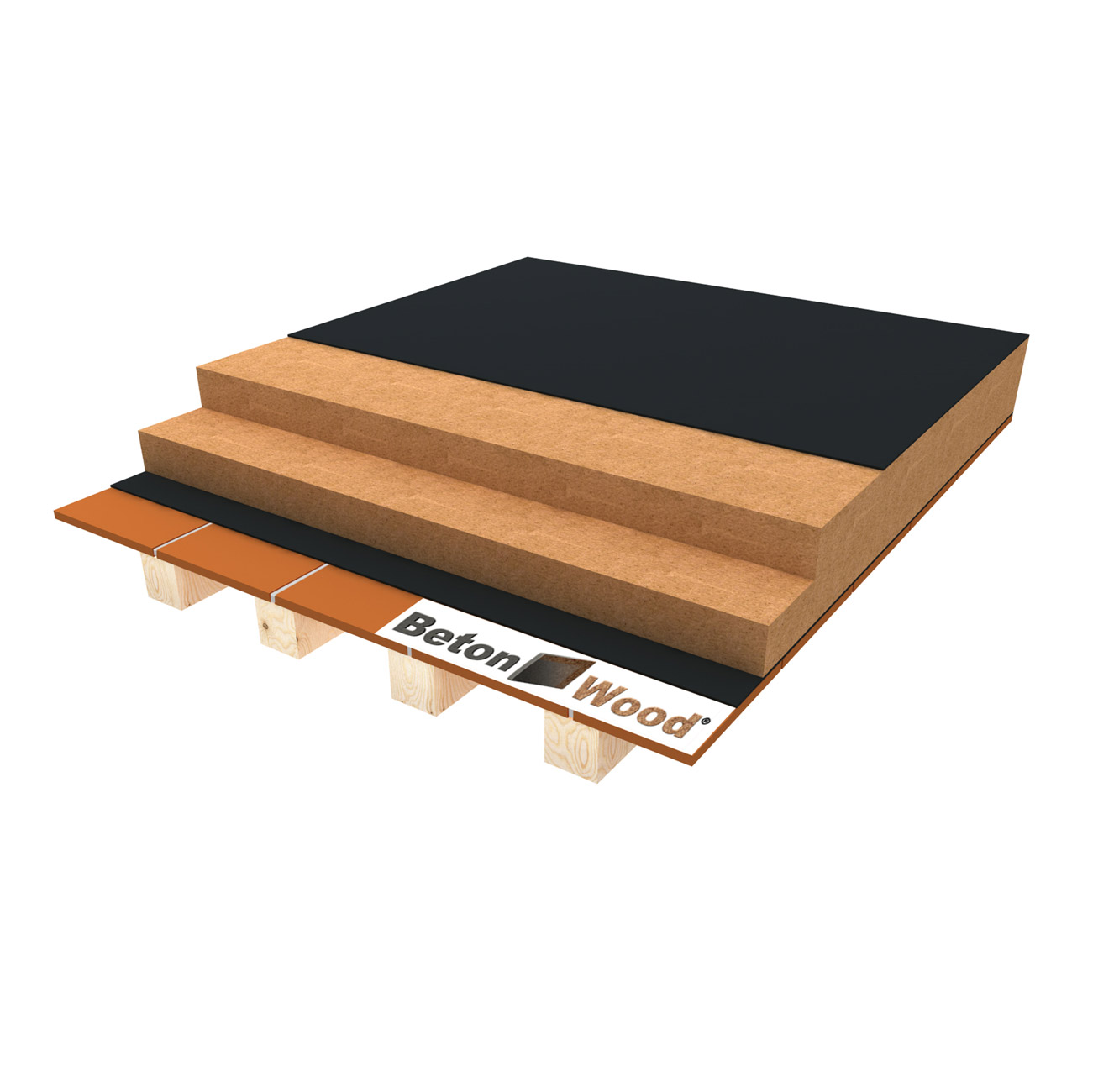 Solaio in fibra di legno FiberTherm su cotto